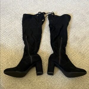 Black Knee-High Women's Boots